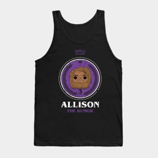 UMBRELLA ACADEMY 2 : ALLISON THE RUMOUR (GRUNGE STYLE) Tank Top